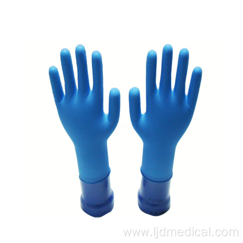 Disposable medical powder free examination nitrile gloves